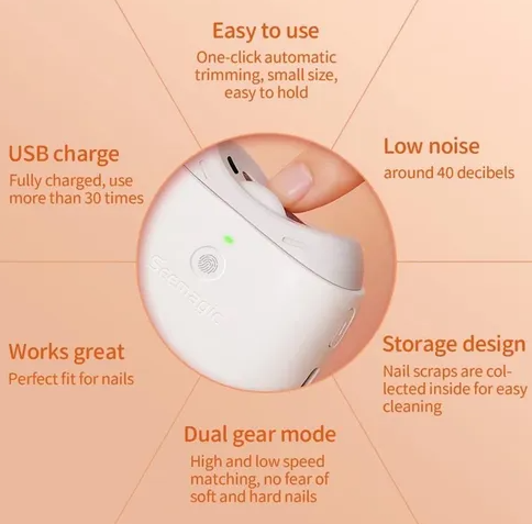 Miniatura 2 de Cortador de uñas eléctrico